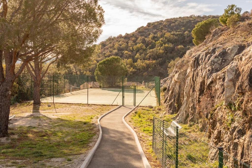 Jolie Mazet, Jardin, Piscine, Tennis, Plein Centre Villa Le Plan-de-la-Tour Kültér fotó